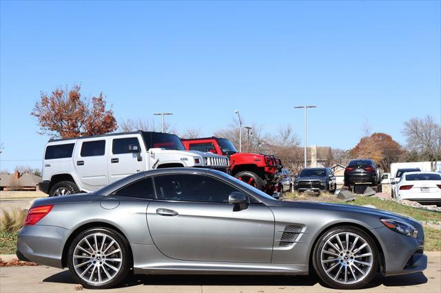 used 2018 Mercedes-Benz SL 450 car, priced at $38,989