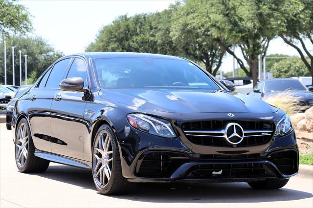 used 2018 Mercedes-Benz AMG E 63 car, priced at $56,998