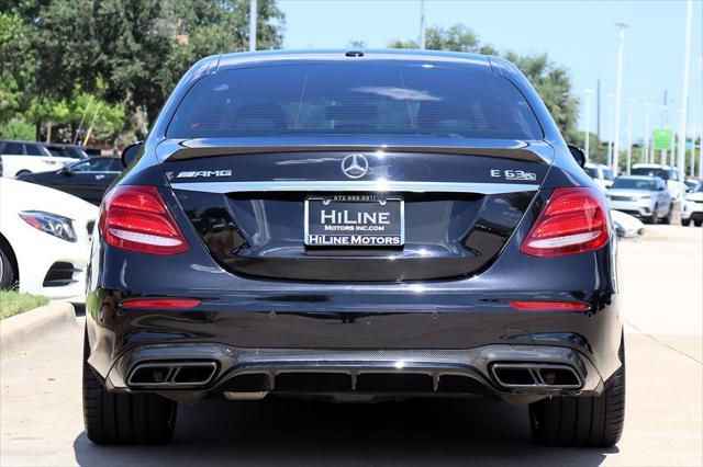 used 2018 Mercedes-Benz AMG E 63 car, priced at $56,998