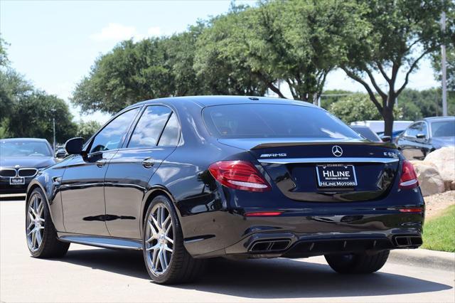 used 2018 Mercedes-Benz AMG E 63 car, priced at $56,998