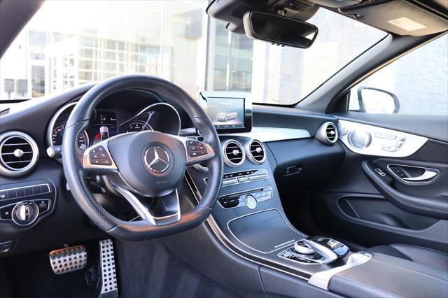 used 2018 Mercedes-Benz C-Class car, priced at $26,998