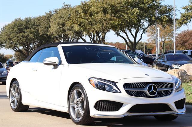 used 2018 Mercedes-Benz C-Class car, priced at $26,998