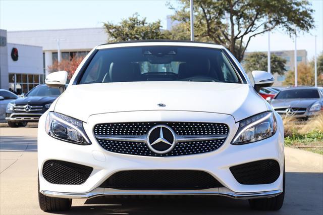 used 2018 Mercedes-Benz C-Class car, priced at $26,998