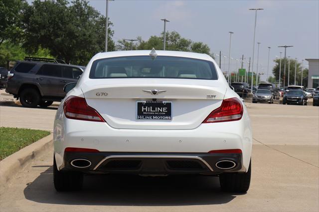 used 2021 Genesis G70 car, priced at $28,595