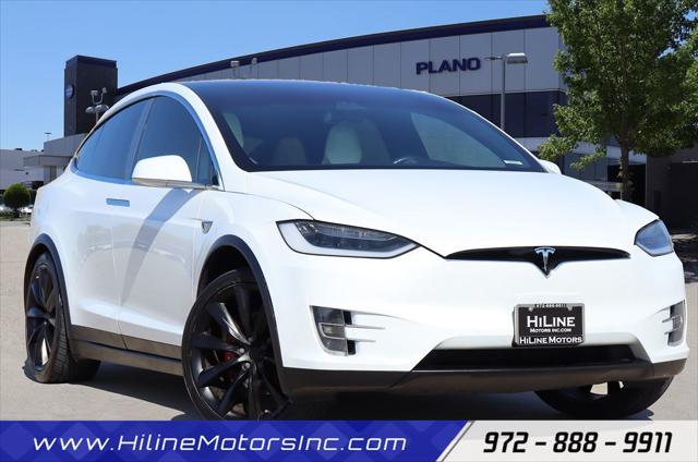 used 2017 Tesla Model X car, priced at $39,598