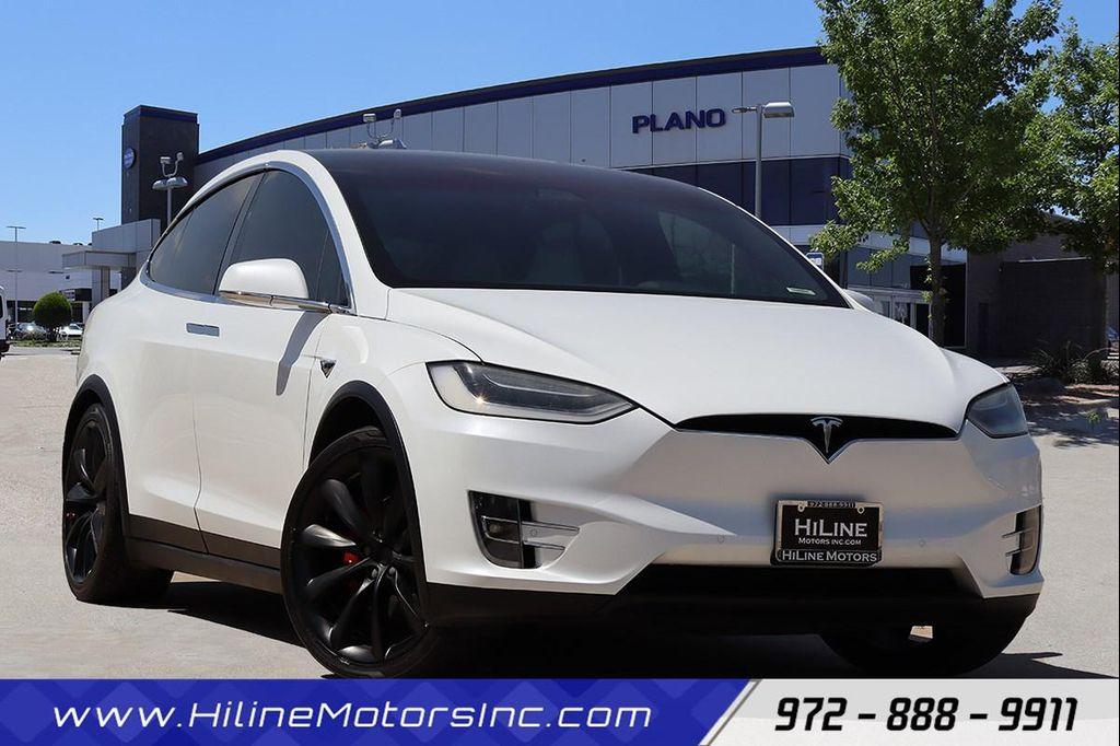 used 2017 Tesla Model X car, priced at $34,998