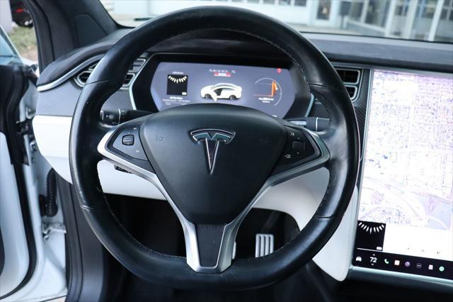 used 2017 Tesla Model X car, priced at $38,998