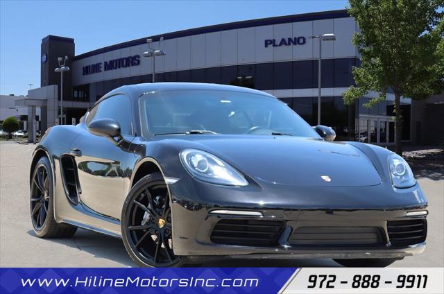 used 2018 Porsche 718 Cayman car, priced at $49,998