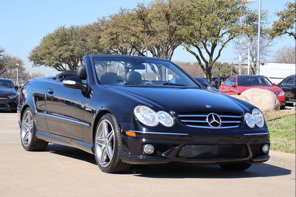 used 2007 Mercedes-Benz CLK-Class car, priced at $20,885