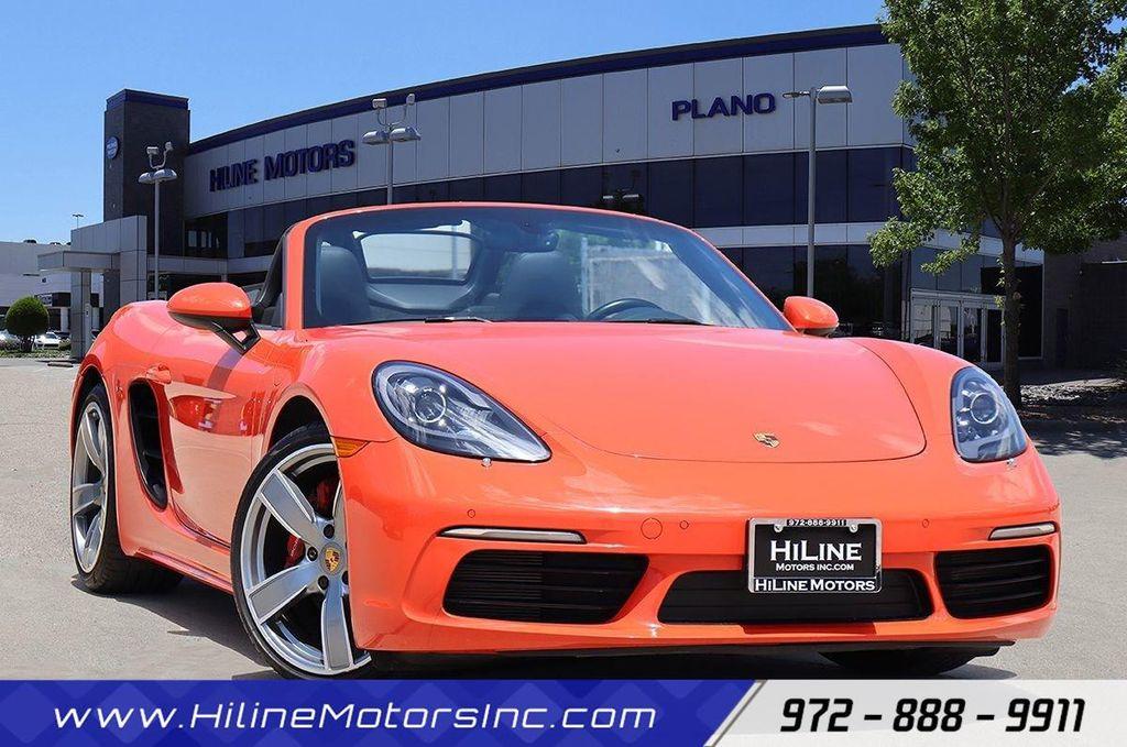 used 2017 Porsche 718 Boxster car, priced at $59,989