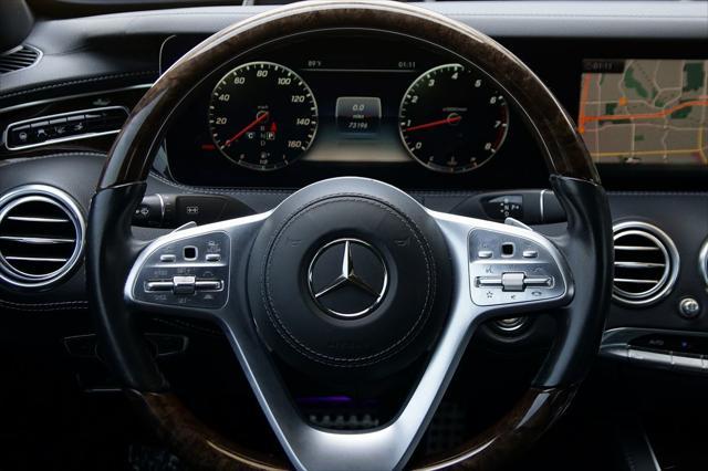 used 2019 Mercedes-Benz S-Class car, priced at $48,551