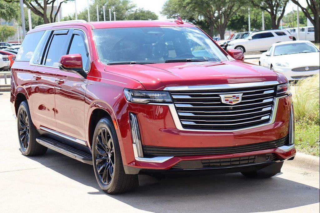 used 2021 Cadillac Escalade ESV car, priced at $64,591