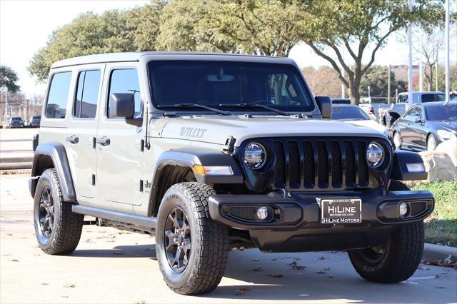 used 2021 Jeep Wrangler car, priced at $28,998