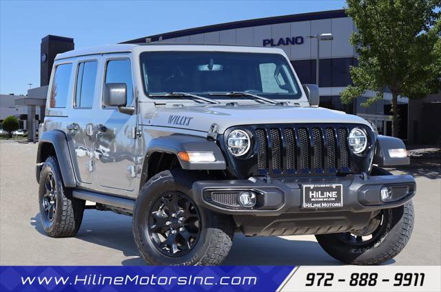 used 2021 Jeep Wrangler car, priced at $28,998