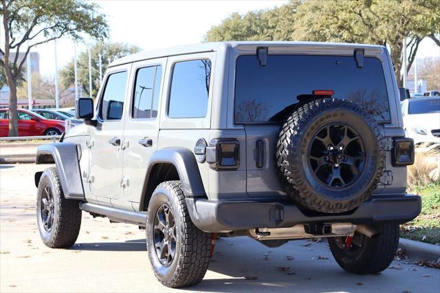 used 2021 Jeep Wrangler car, priced at $28,998