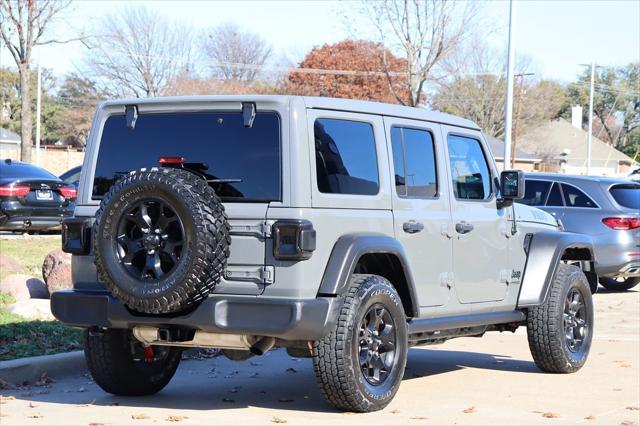 used 2021 Jeep Wrangler car, priced at $28,998