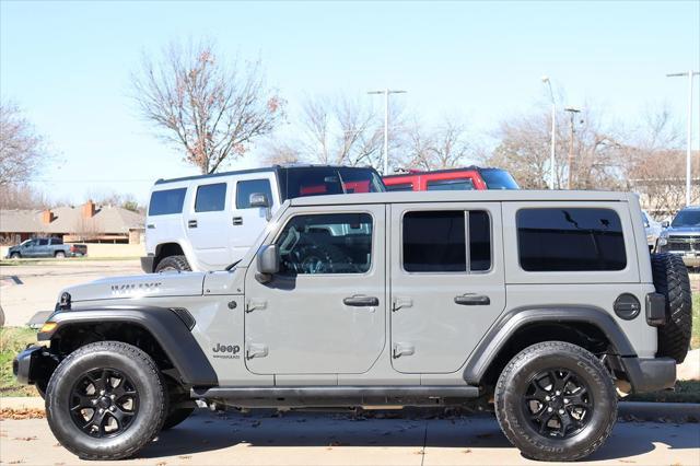 used 2021 Jeep Wrangler car, priced at $28,998