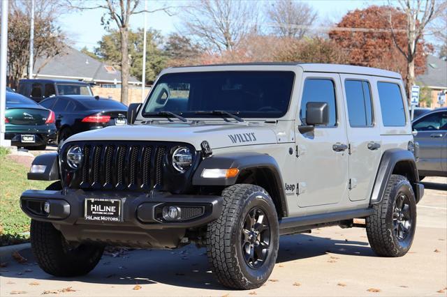 used 2021 Jeep Wrangler car, priced at $28,998