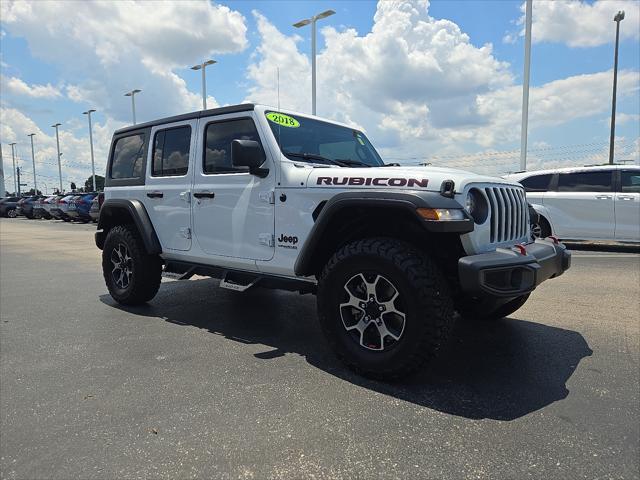 used 2018 Jeep Wrangler Unlimited car, priced at $35,200