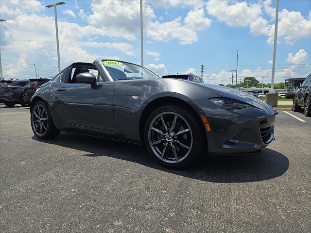 used 2017 Mazda MX-5 Miata RF car, priced at $25,750