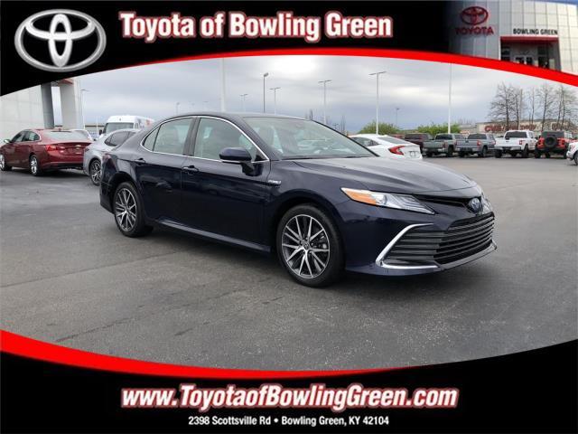 used 2021 Toyota Camry Hybrid car, priced at $27,500