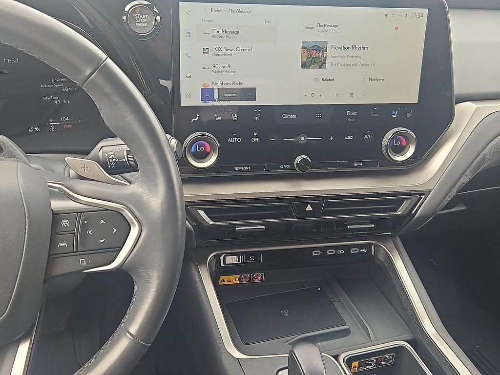 used 2024 Lexus TX 350 car, priced at $63,350