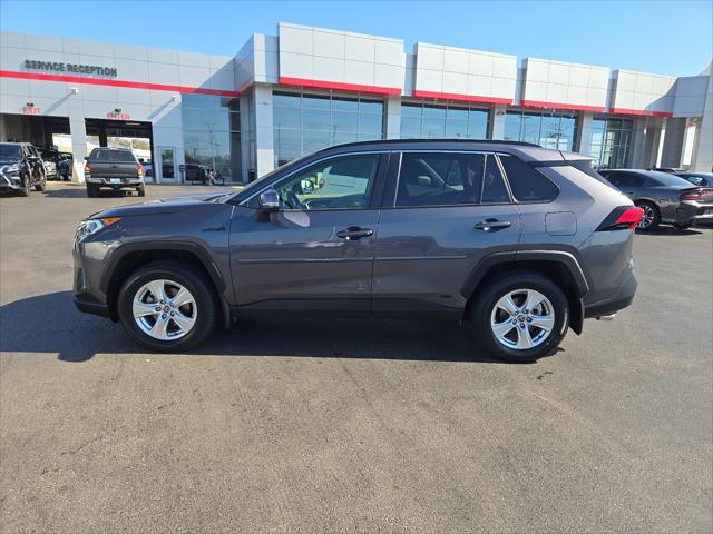 used 2021 Toyota RAV4 Hybrid car, priced at $33,700