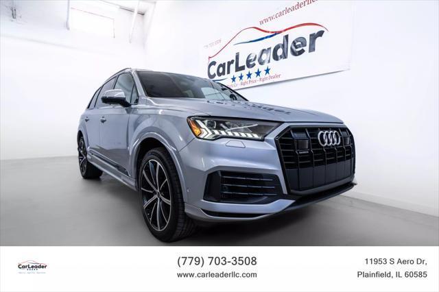 used 2021 Audi Q7 car, priced at $29,500