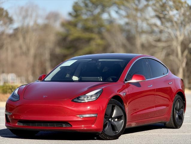 used 2018 Tesla Model 3 car, priced at $19,999