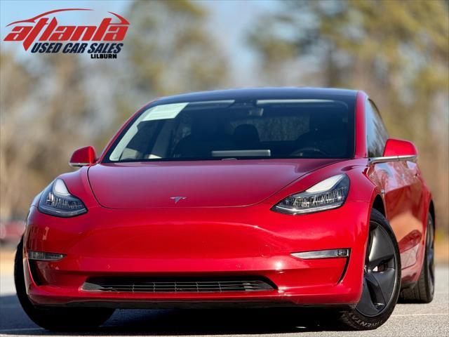 used 2018 Tesla Model 3 car, priced at $19,999