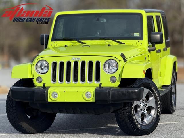 used 2016 Jeep Wrangler Unlimited car, priced at $19,999