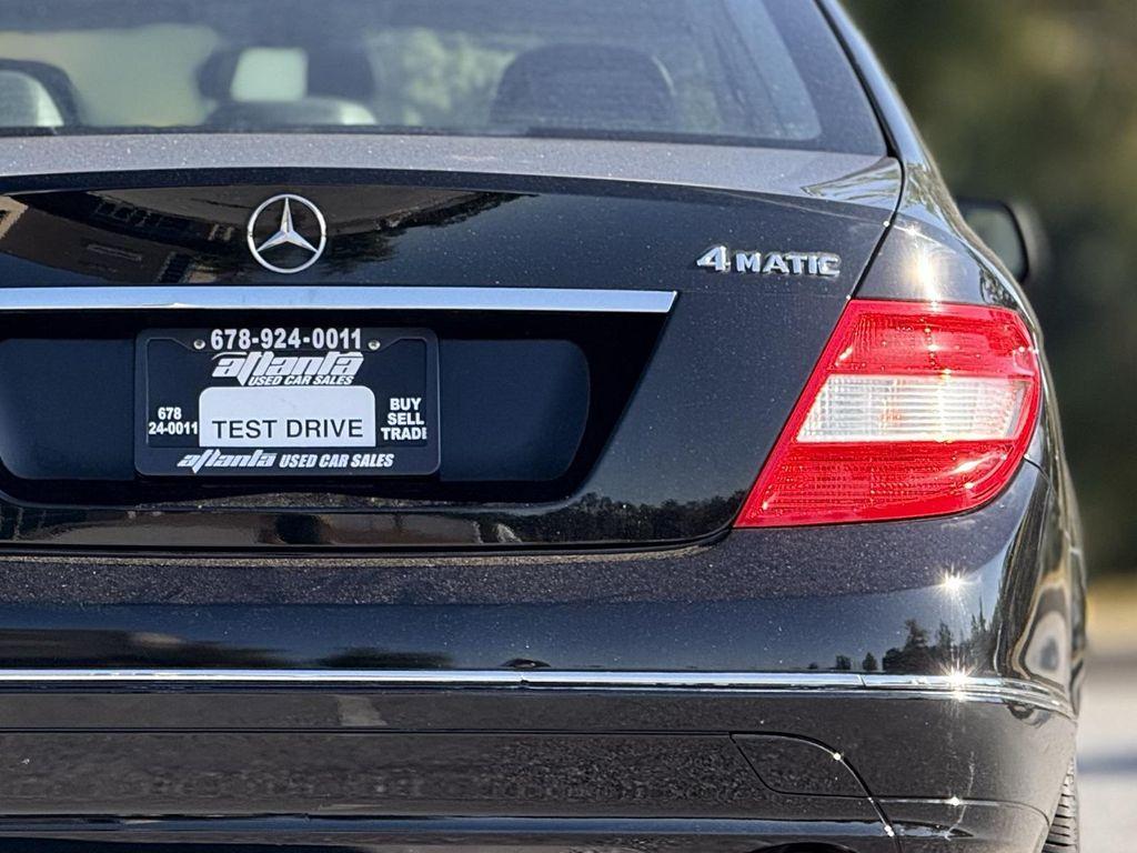 used 2009 Mercedes-Benz C-Class car, priced at $7,989