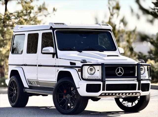 used 2017 Mercedes-Benz AMG G 63 car, priced at $74,999