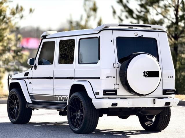 used 2017 Mercedes-Benz AMG G 63 car, priced at $74,999