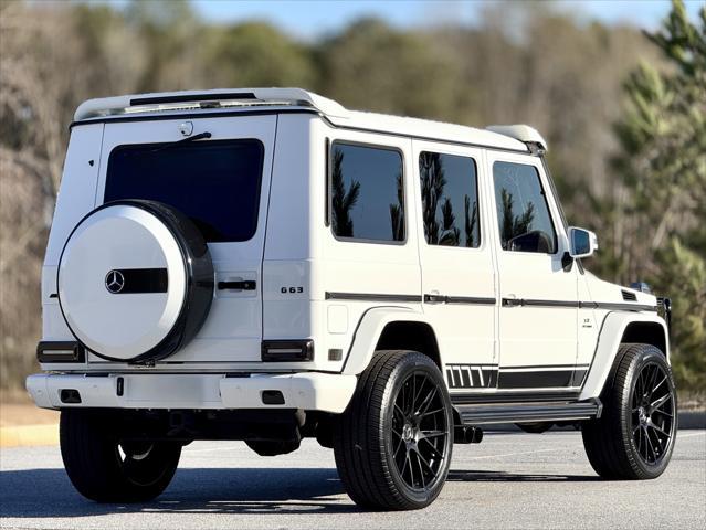 used 2017 Mercedes-Benz AMG G 63 car, priced at $74,999