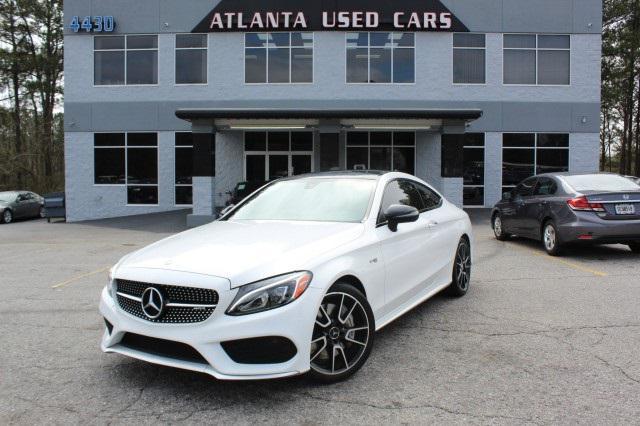 used 2017 Mercedes-Benz AMG C 43 car, priced at $28,999