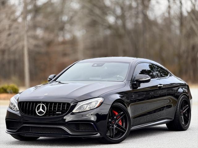 used 2018 Mercedes-Benz AMG C 63 car, priced at $40,669