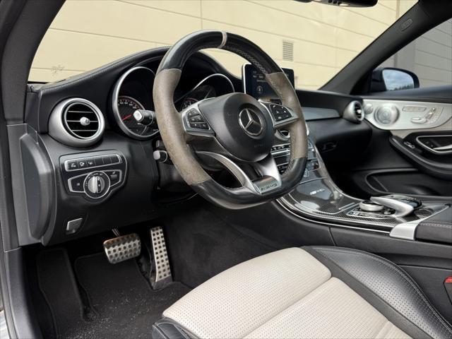 used 2018 Mercedes-Benz AMG C 63 car, priced at $40,669