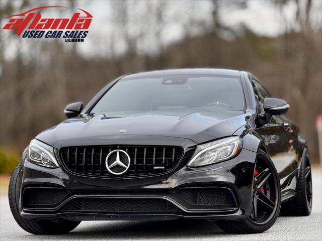 used 2018 Mercedes-Benz AMG C 63 car, priced at $40,669