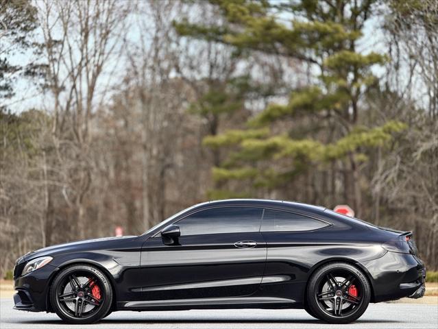 used 2018 Mercedes-Benz AMG C 63 car, priced at $40,669