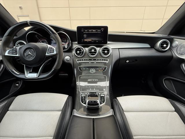 used 2018 Mercedes-Benz AMG C 63 car, priced at $40,669