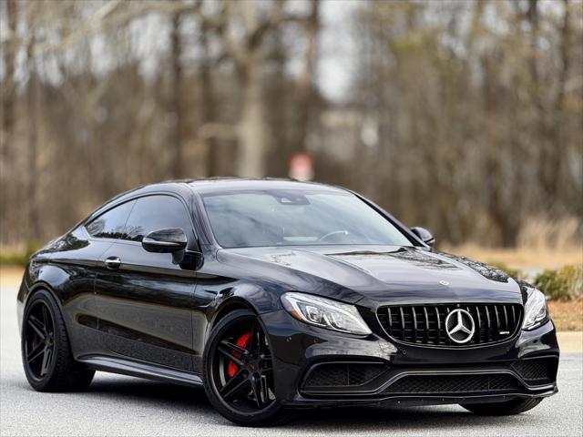 used 2018 Mercedes-Benz AMG C 63 car, priced at $40,669