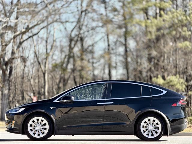 used 2018 Tesla Model X car, priced at $31,389