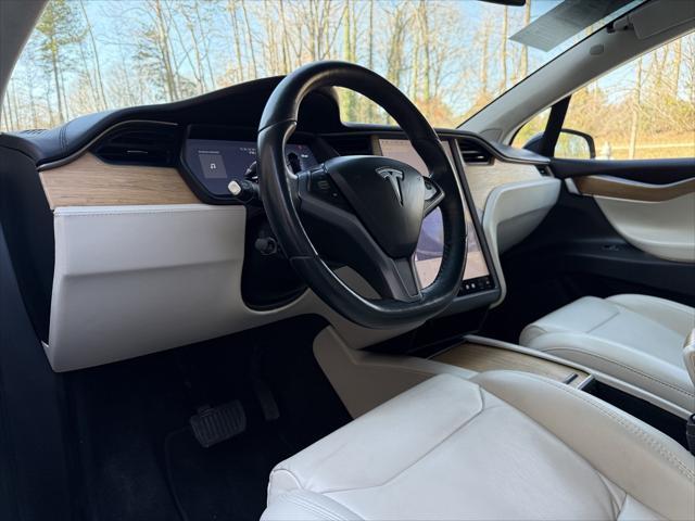 used 2018 Tesla Model X car, priced at $31,389