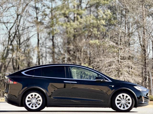 used 2018 Tesla Model X car, priced at $31,389