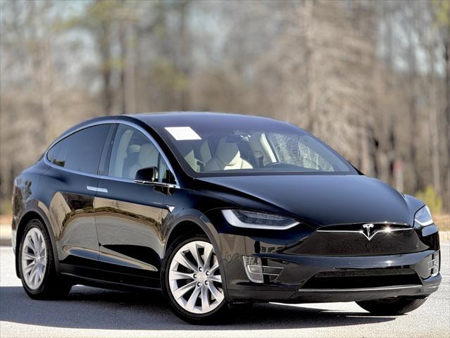 used 2018 Tesla Model X car, priced at $31,389