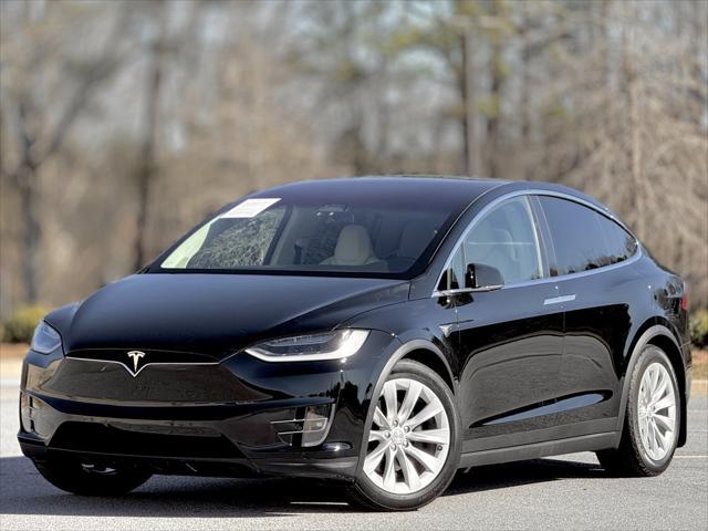 used 2018 Tesla Model X car, priced at $31,389