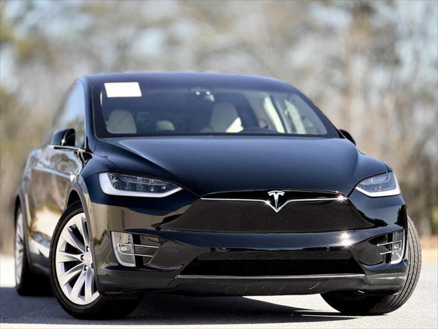 used 2018 Tesla Model X car, priced at $31,389