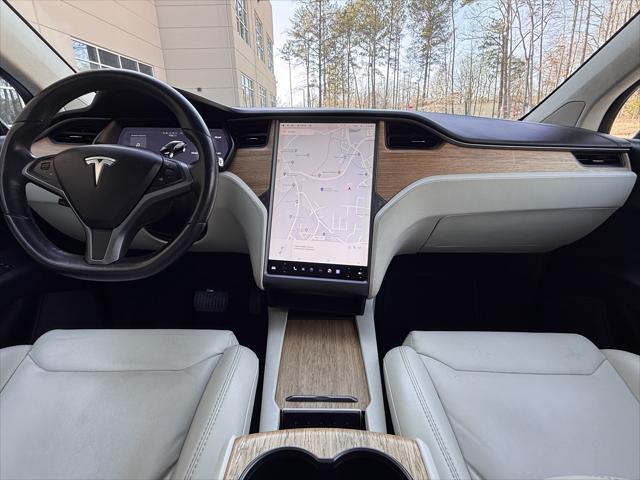 used 2018 Tesla Model X car, priced at $31,389