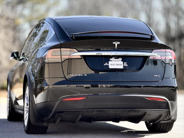 used 2018 Tesla Model X car, priced at $31,389